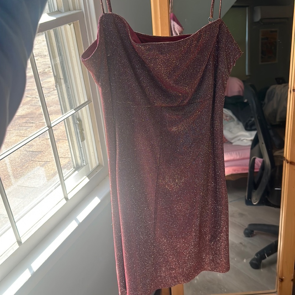 Sparkly mini dress